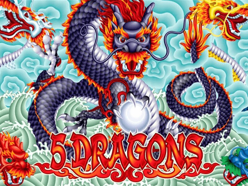 5 dragons logo