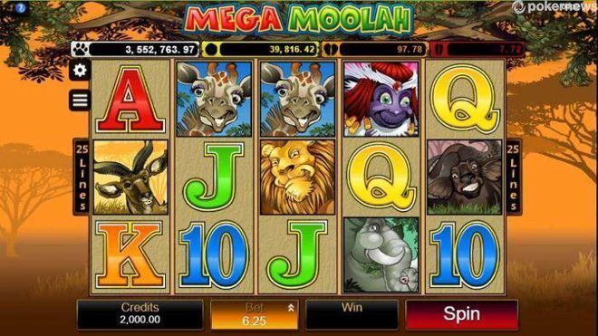 mega moolah gameplay