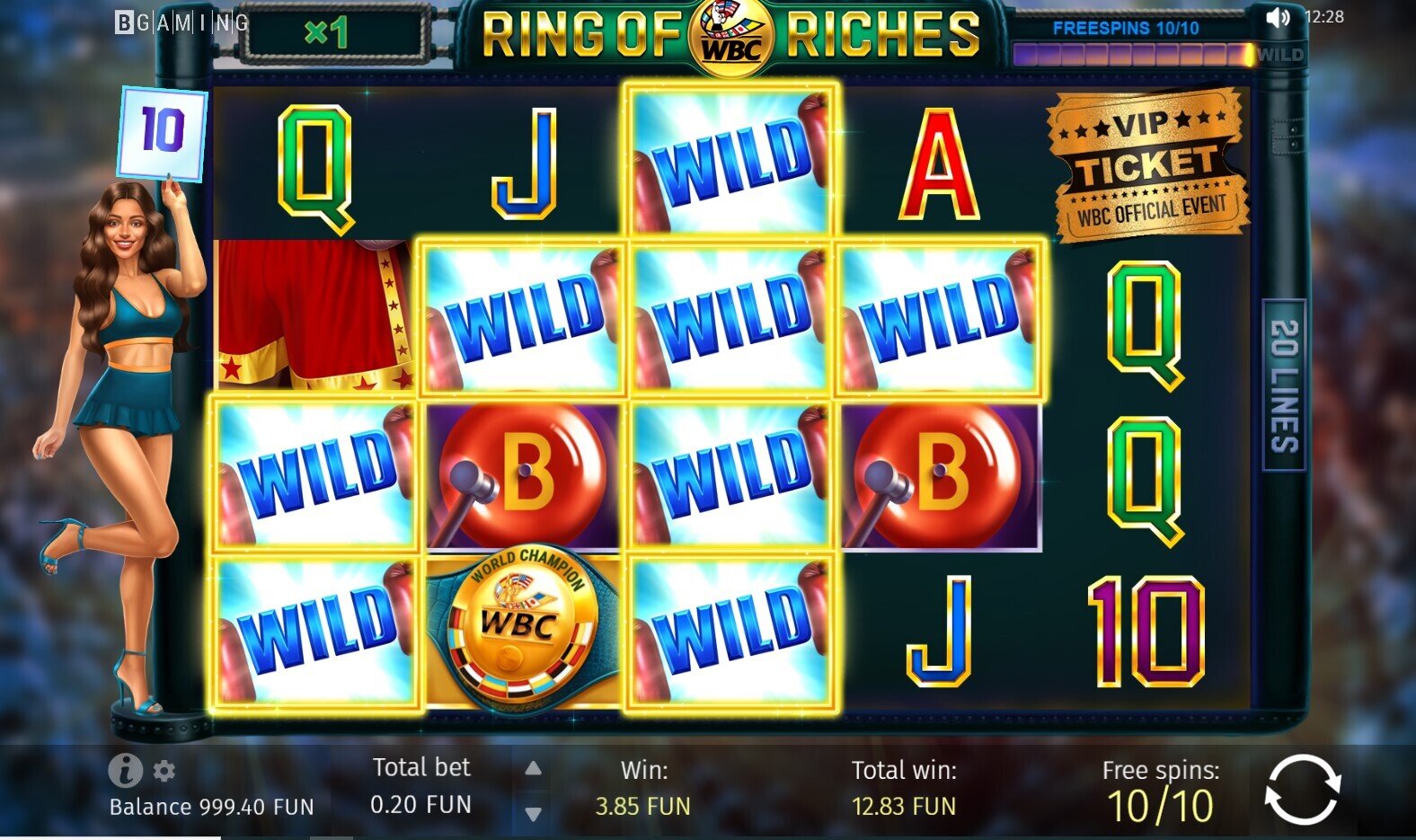 WBC Ring of Riches Pokies Free Spins 2