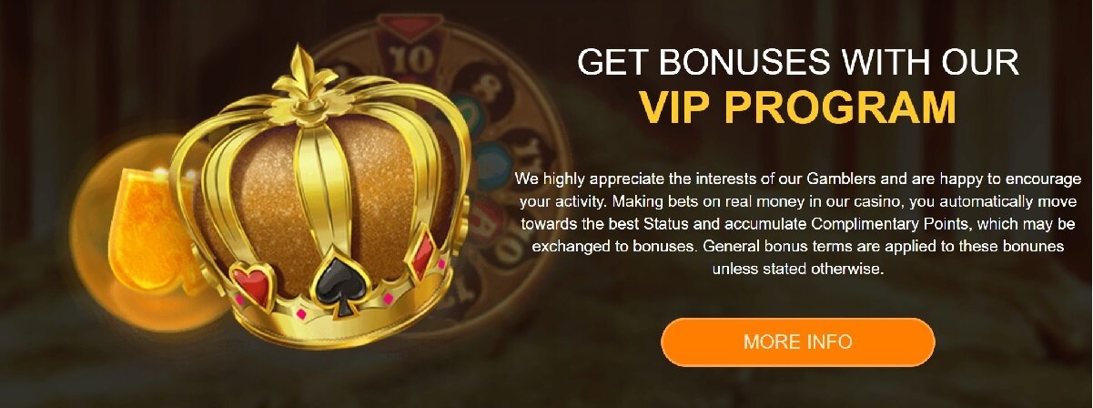 Golden Crown Casino VIP Program