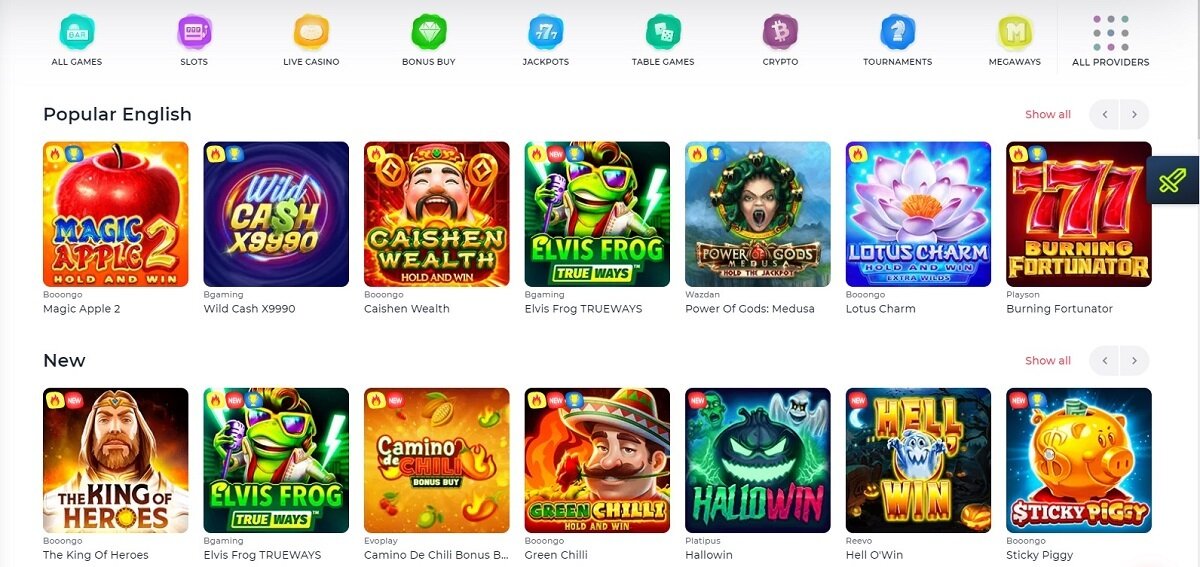 Yoju Casino Games