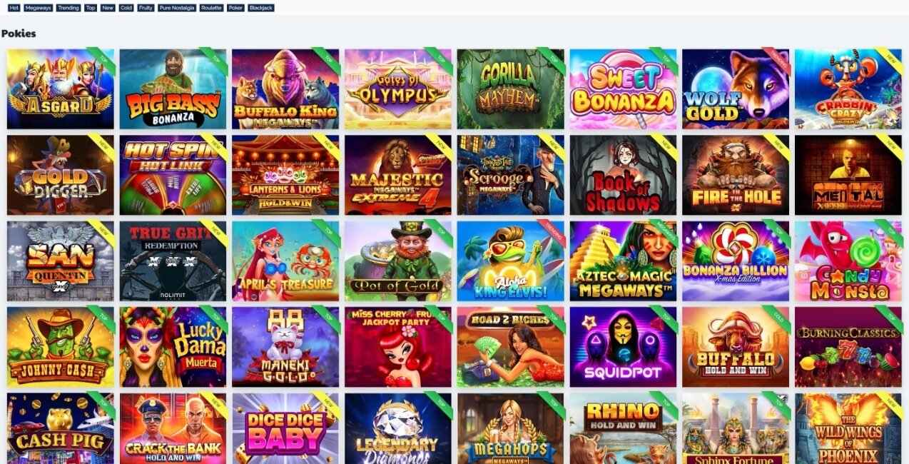 ripper casino games