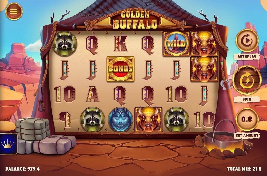 Golden Buffalo Pokies Free Spins 2