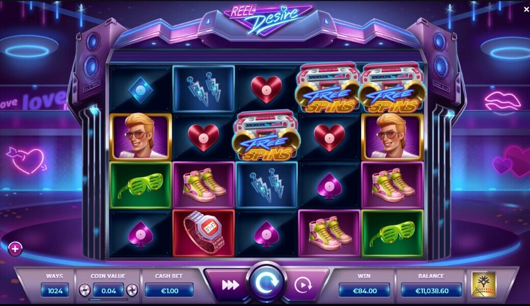 Reel Desire Free Spins Trigger