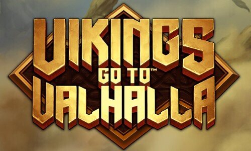 Vikings go to Valhalla pokie logo