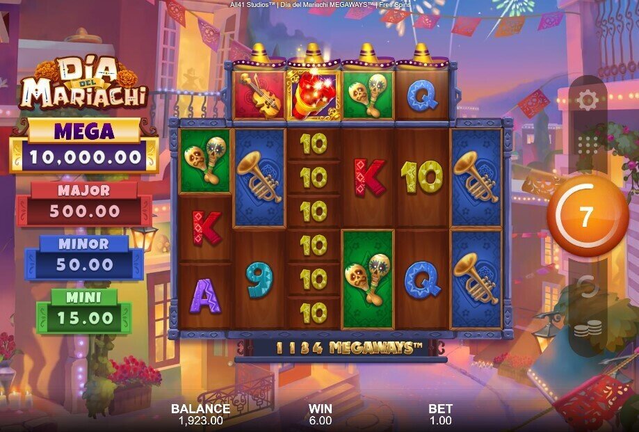 Dia Del Mariachi Megaways Free Spins