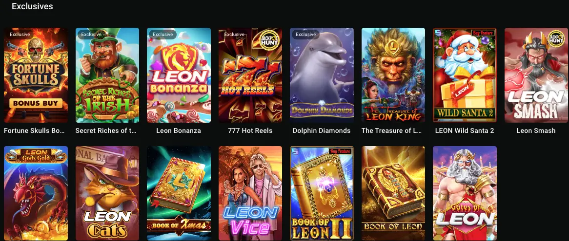 Leon Casino Exclusives