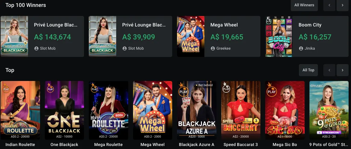 Leon Casino Live Games