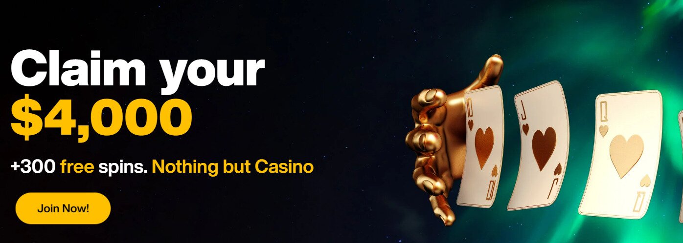 JustCasino Welcome Bonus