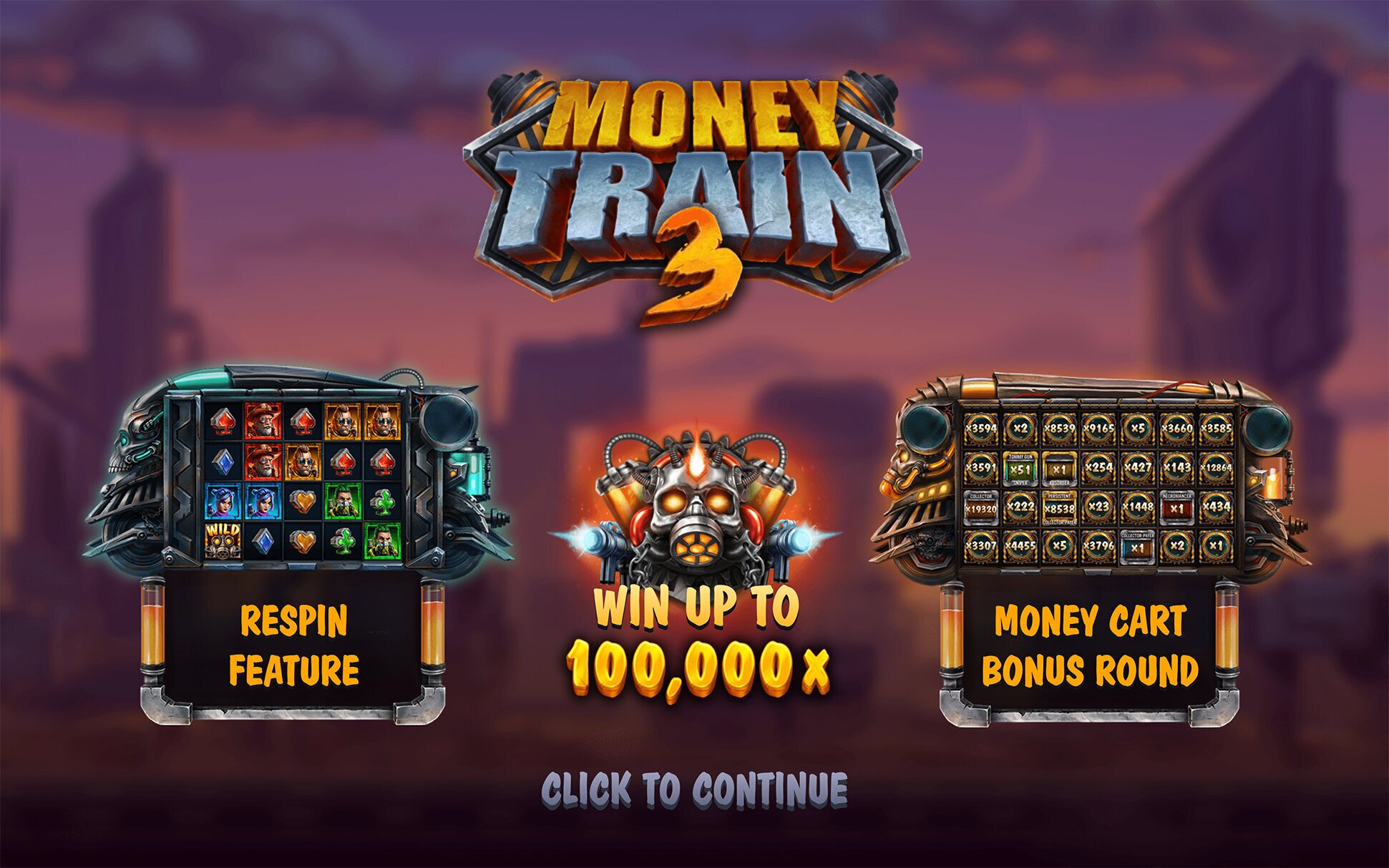 Money Train 3 Bonus Features