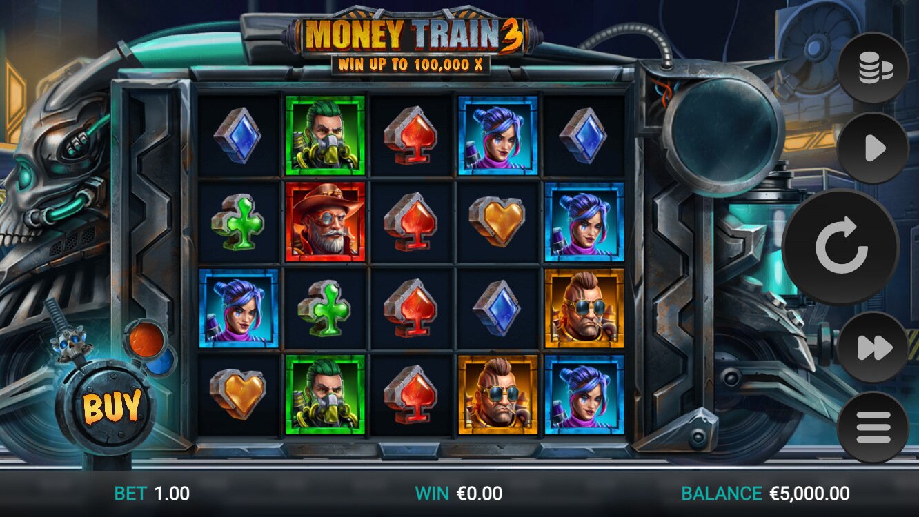 Money Train 3 - Main Game Page