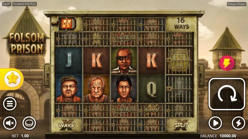 Folsom Prison pokie gameplay