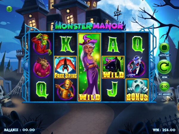 Monster Manor Main Game Page