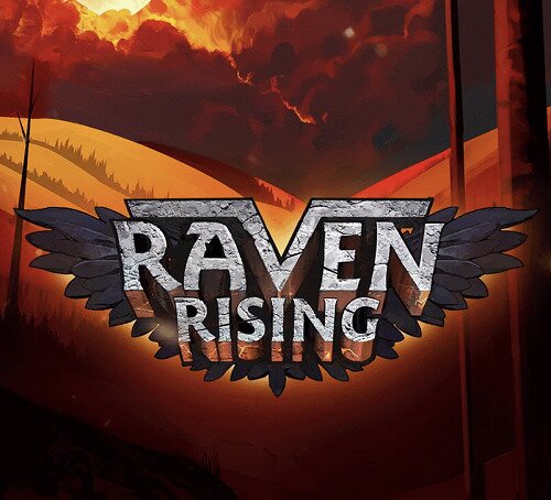 Raven Rising online pokie logo