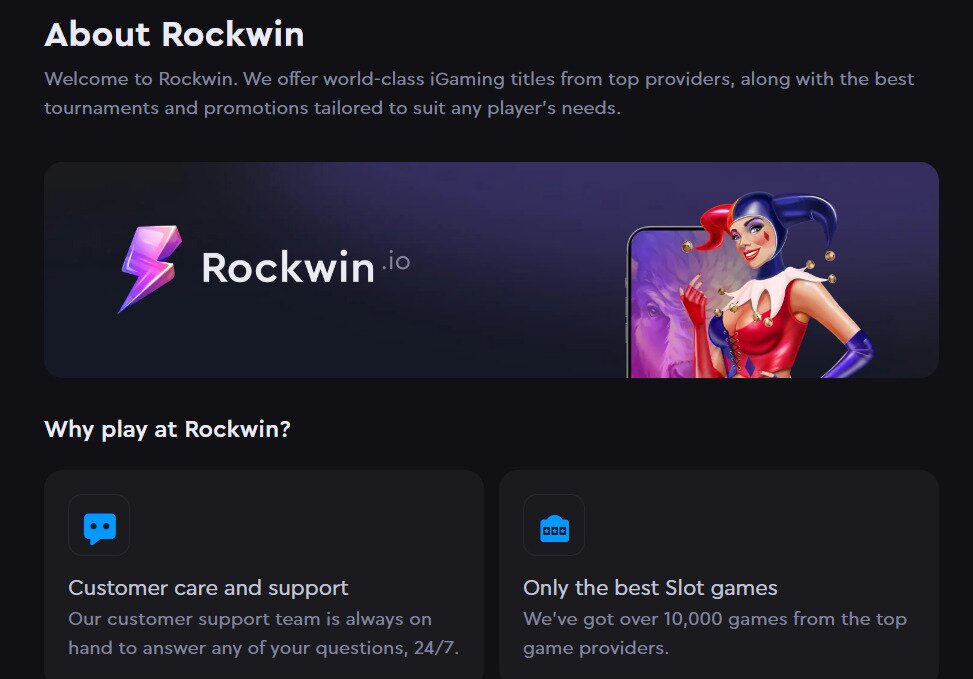 About Rockwin Casino