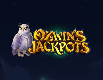 Ozwin's Jackpot online pokie logo