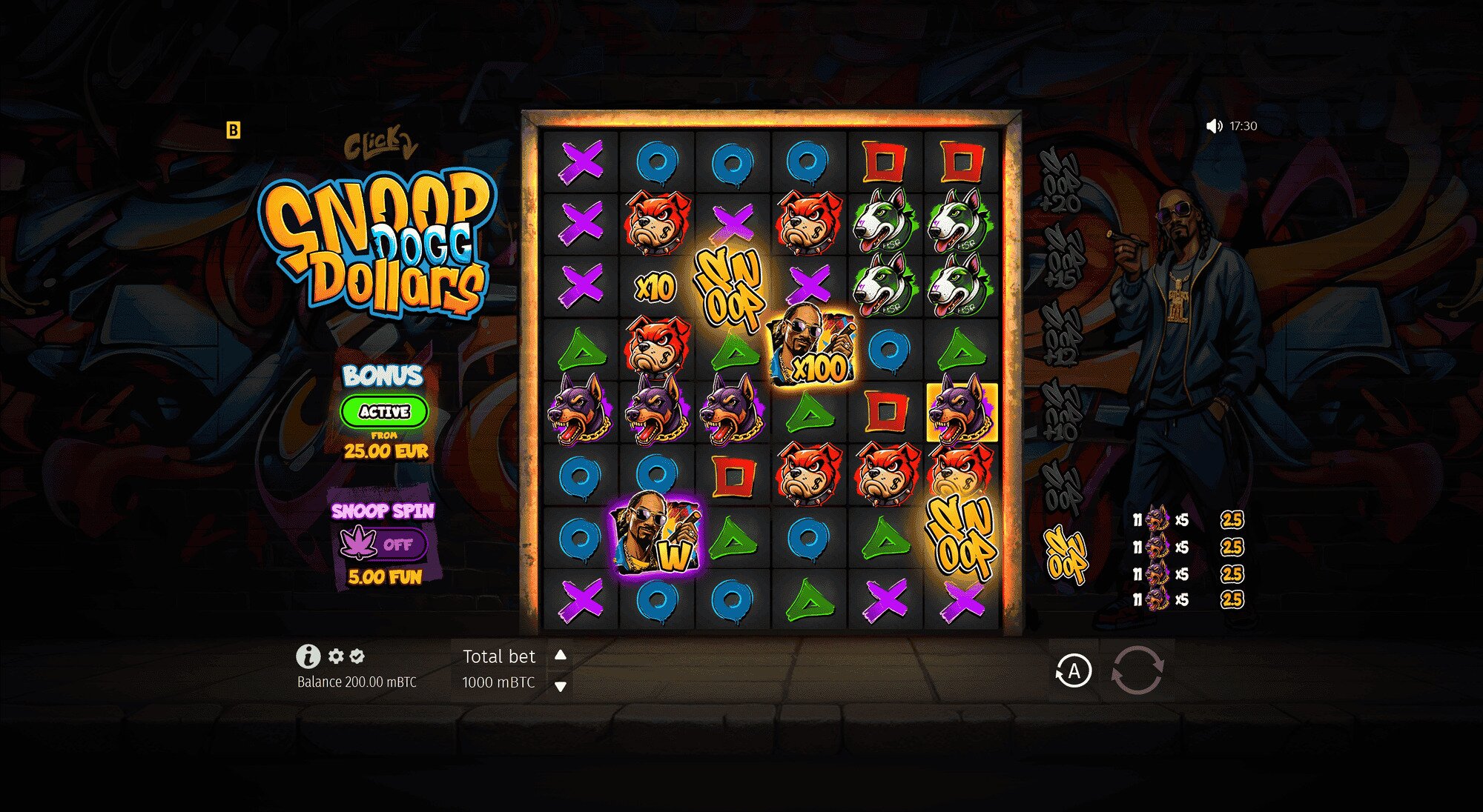 Snoop Dogg Dollars - freespins