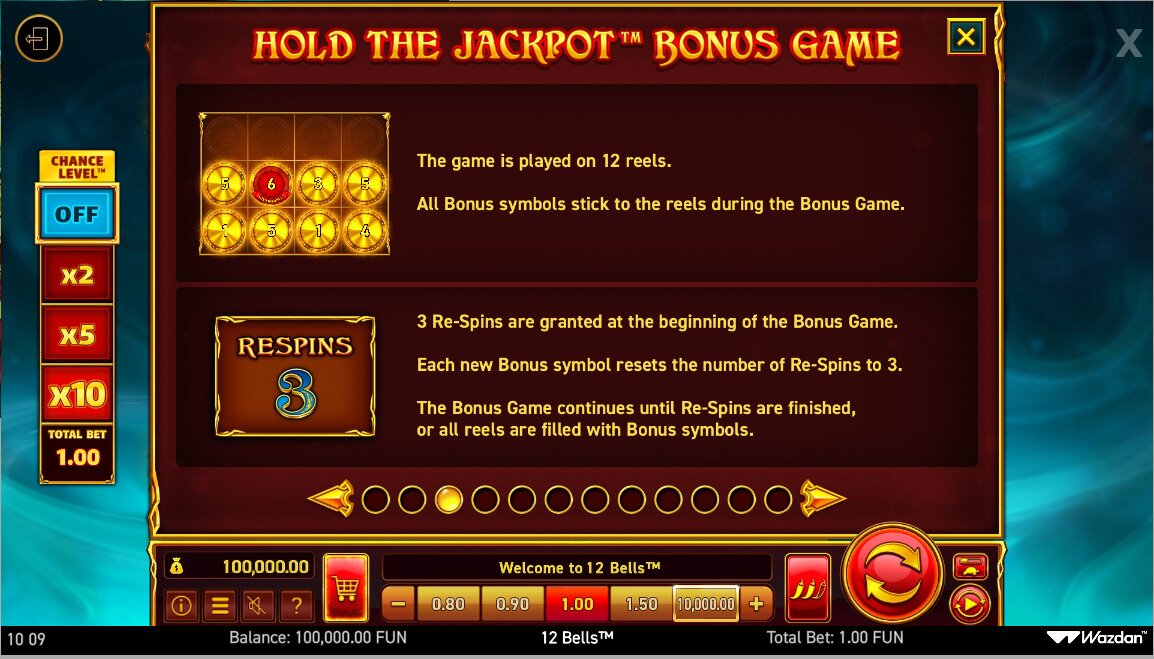 12 Bells Bonus Game