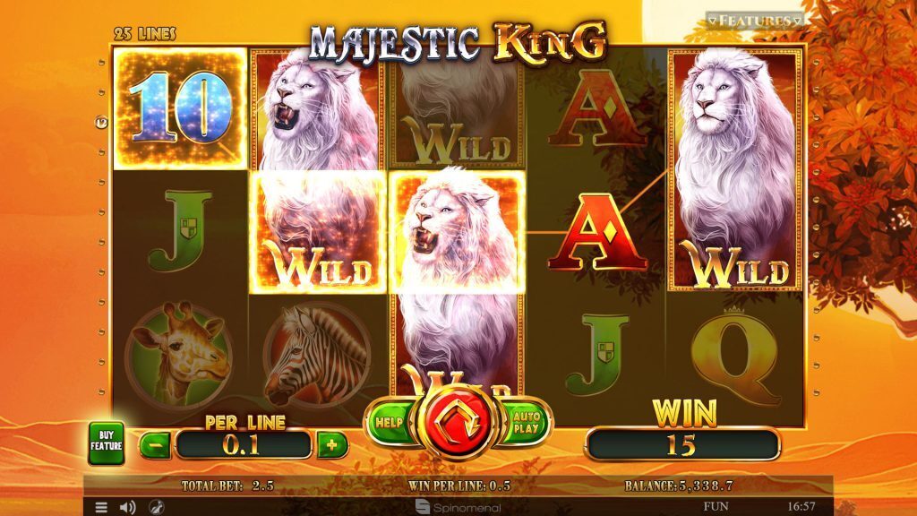 Majestic King - gameplay