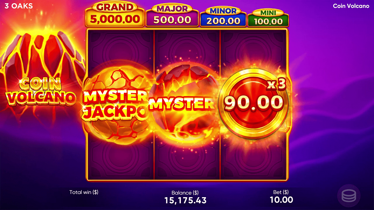 Coin Volcano jackpots