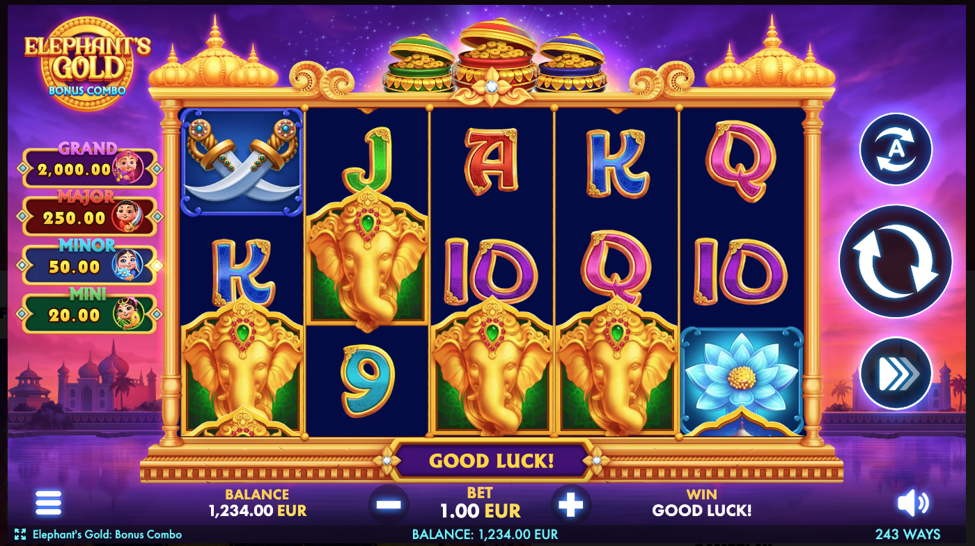 Elephant's Gold Gameboard