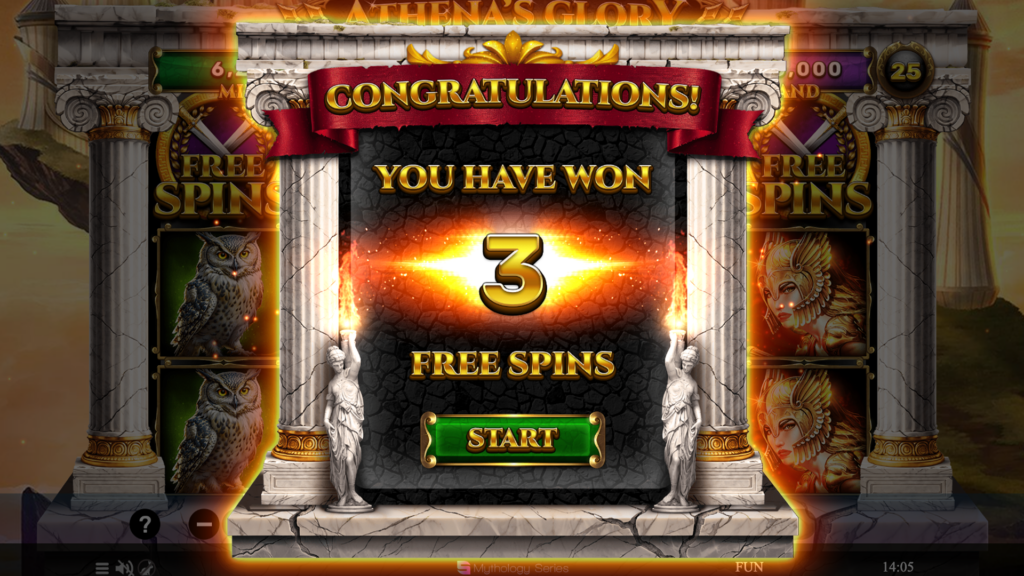 Athena’s Glory - FreeSpins