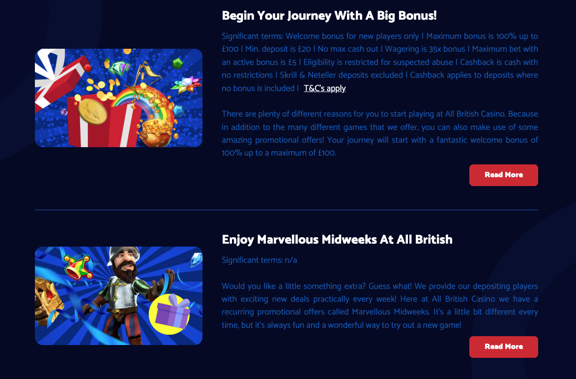 All British Promos
