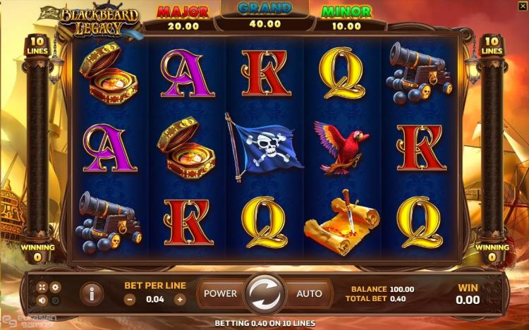 Blackbeard Legacy Pokie Gameplay