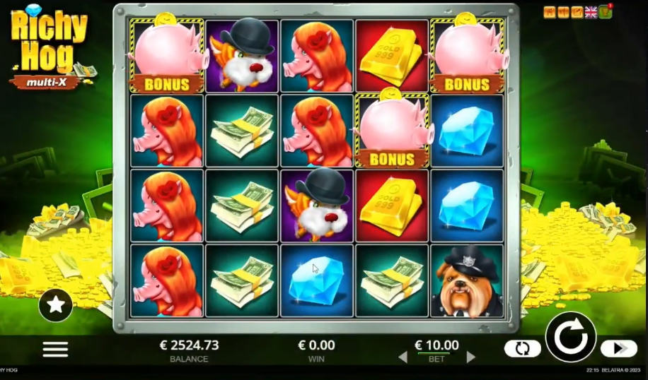 Richy Hog - Gameplay