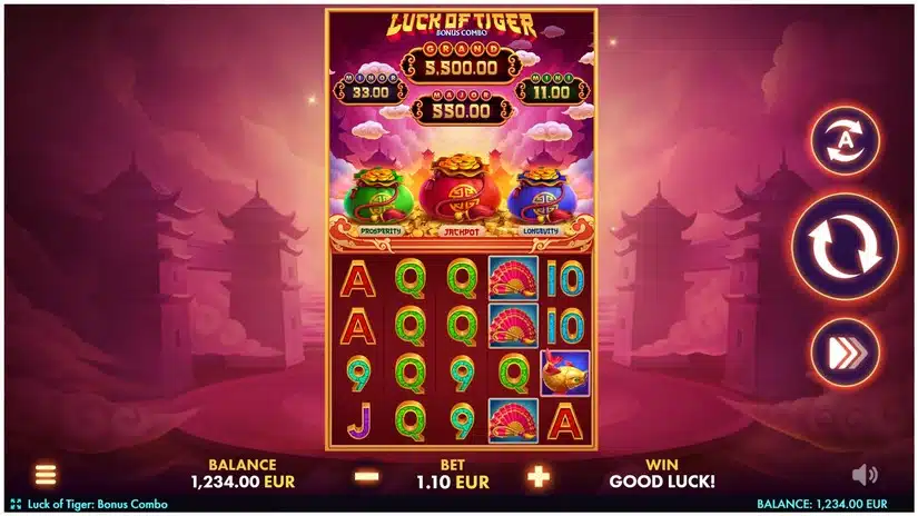 Luck of Tiger - Gameplay