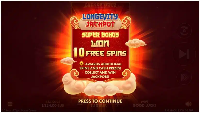 Luck of Tiger - Jackpot