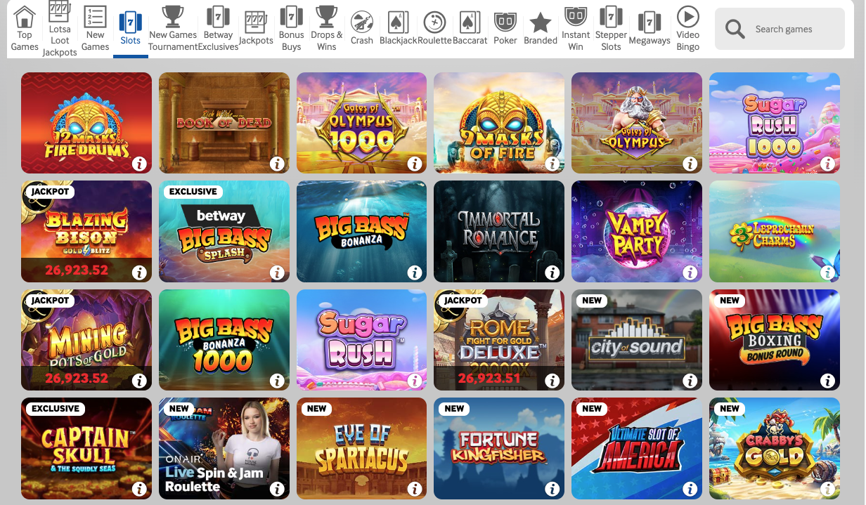 Betway Games