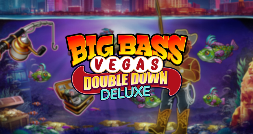 Big Bass Vegas Double Down Deluxe Pokie Featured Image