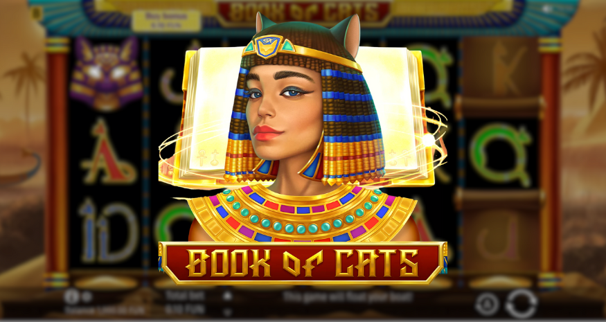 Book of Cats Pokie Featured Image