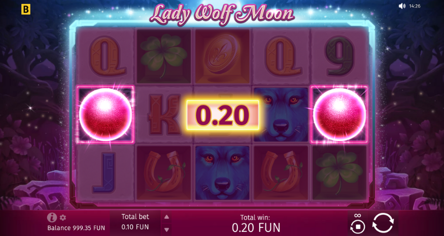 Lady Wolf Moon Bonus Feature