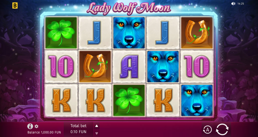 Lucky Lady Moon Gameplay