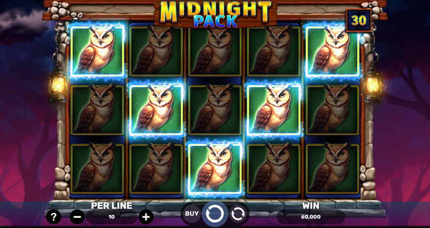 Midnight Pack Pokie Bonus Feature