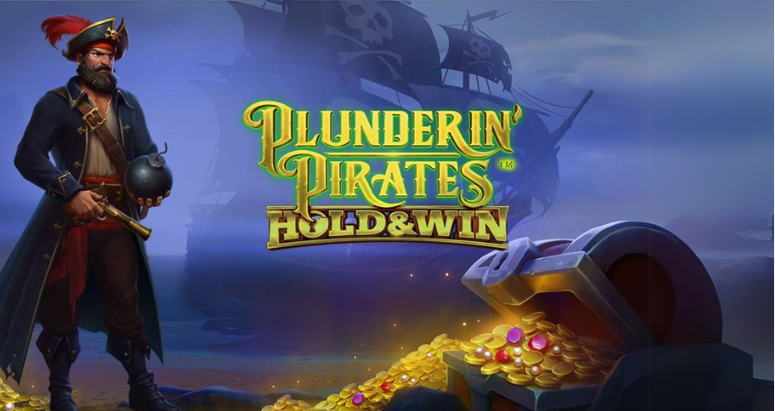 Plunderin Pirates Hold & Win Pokie Featured Image
